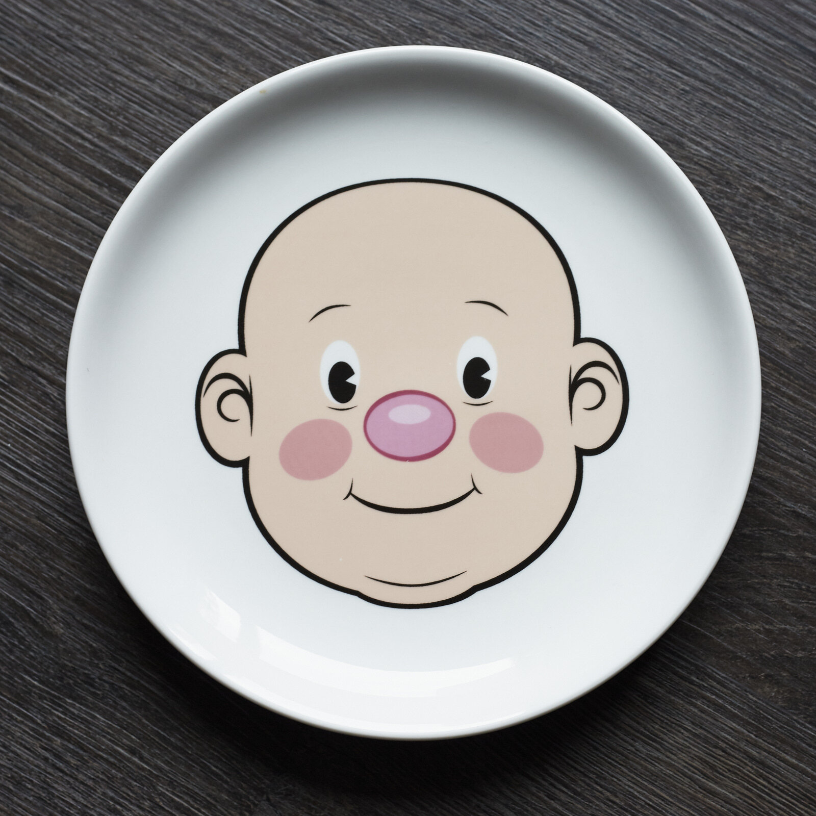 Naked Food Face Plate #2