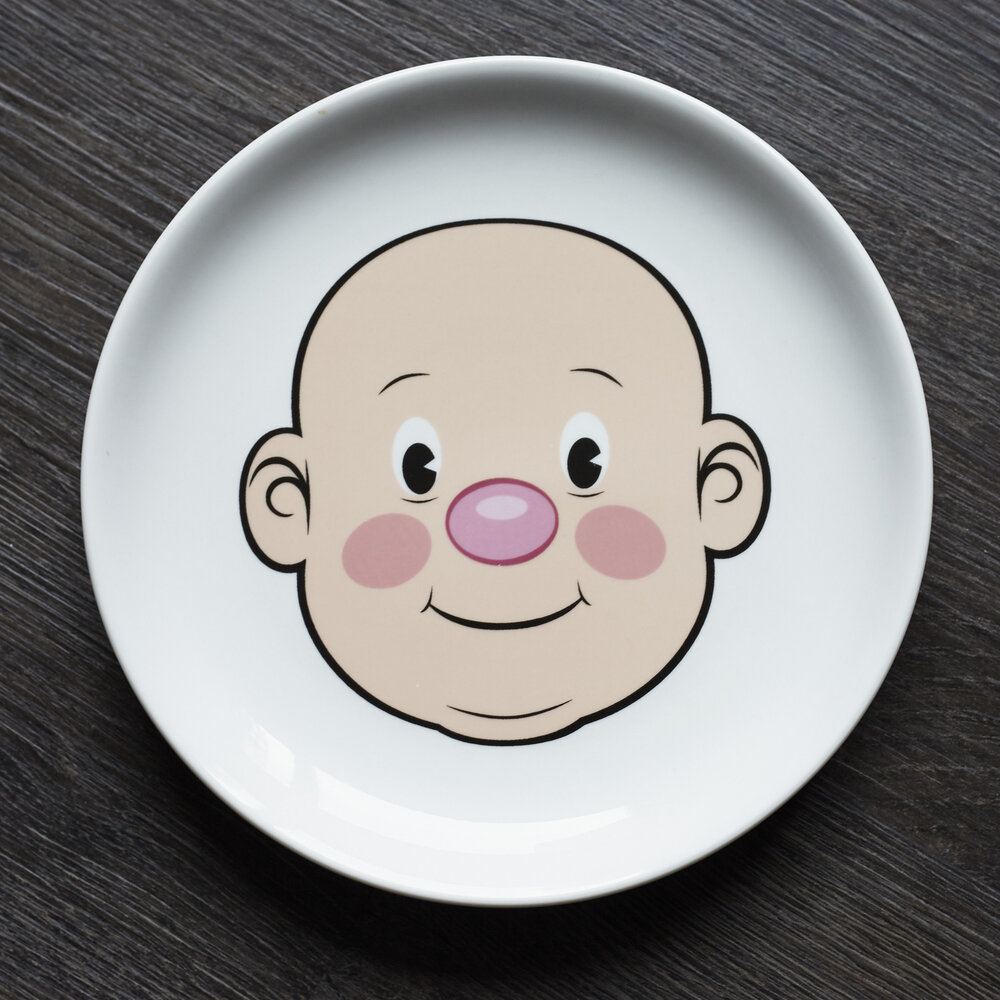 Naked Food Face Plate #2