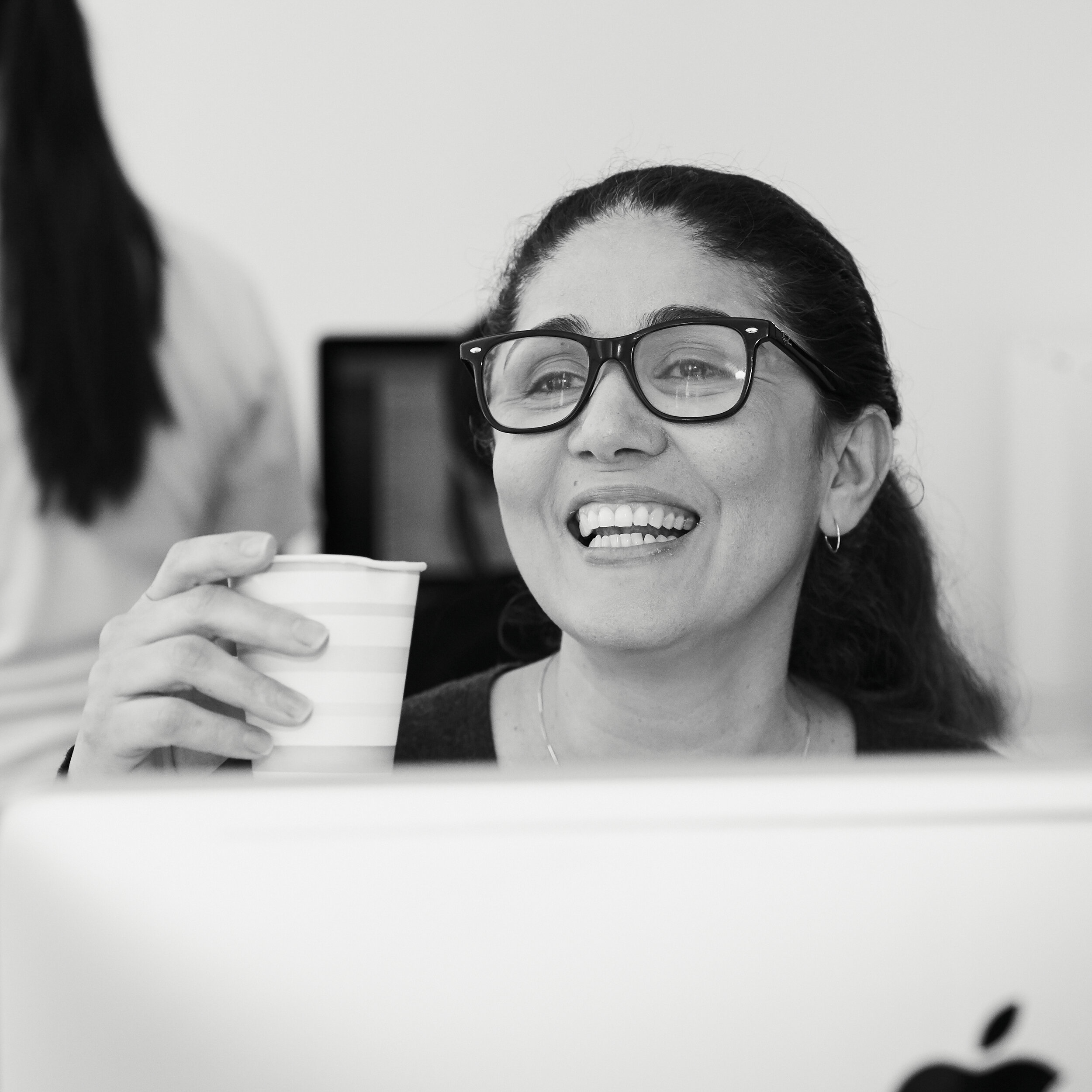 In office candid