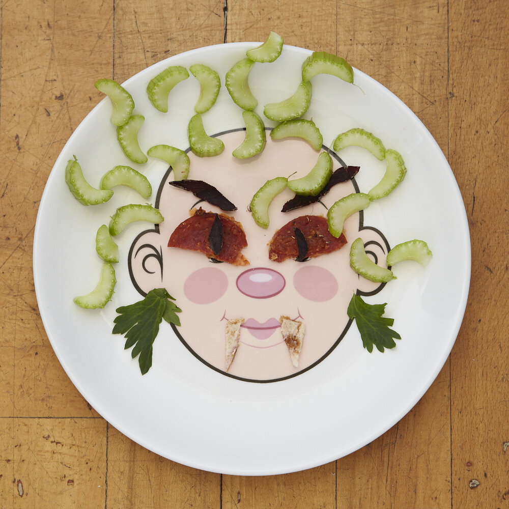 David's Food Face #1: Medusa