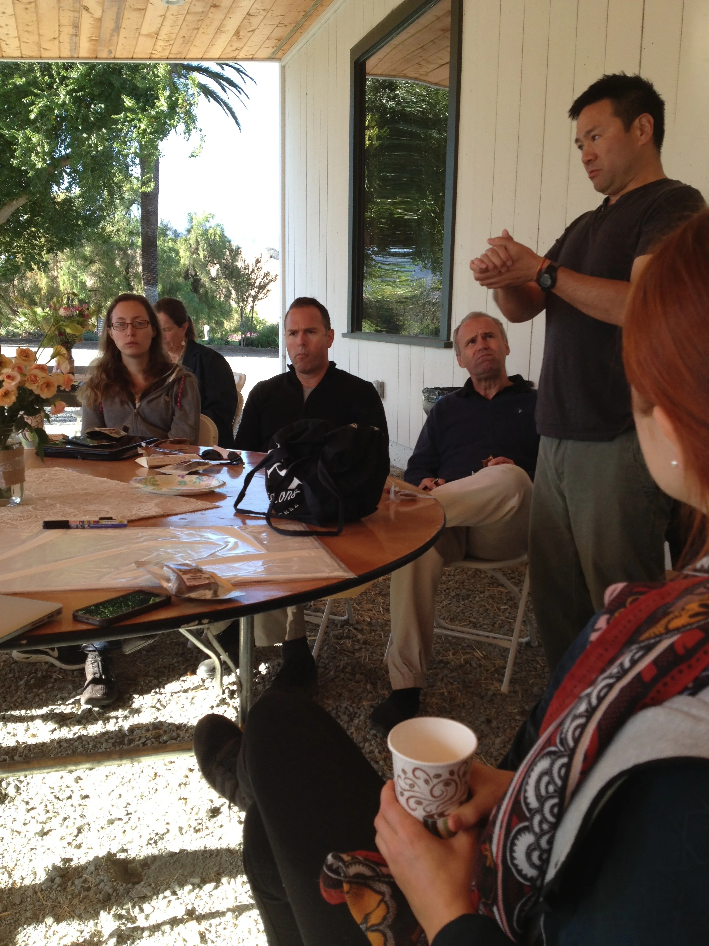 The look on Hub leaders' faces (from Ethiopia, Arizona, Argentina and Colorado) pretty much shows the suckage of how hard it is to work together to achieve something new and on a scale the world has never tried before