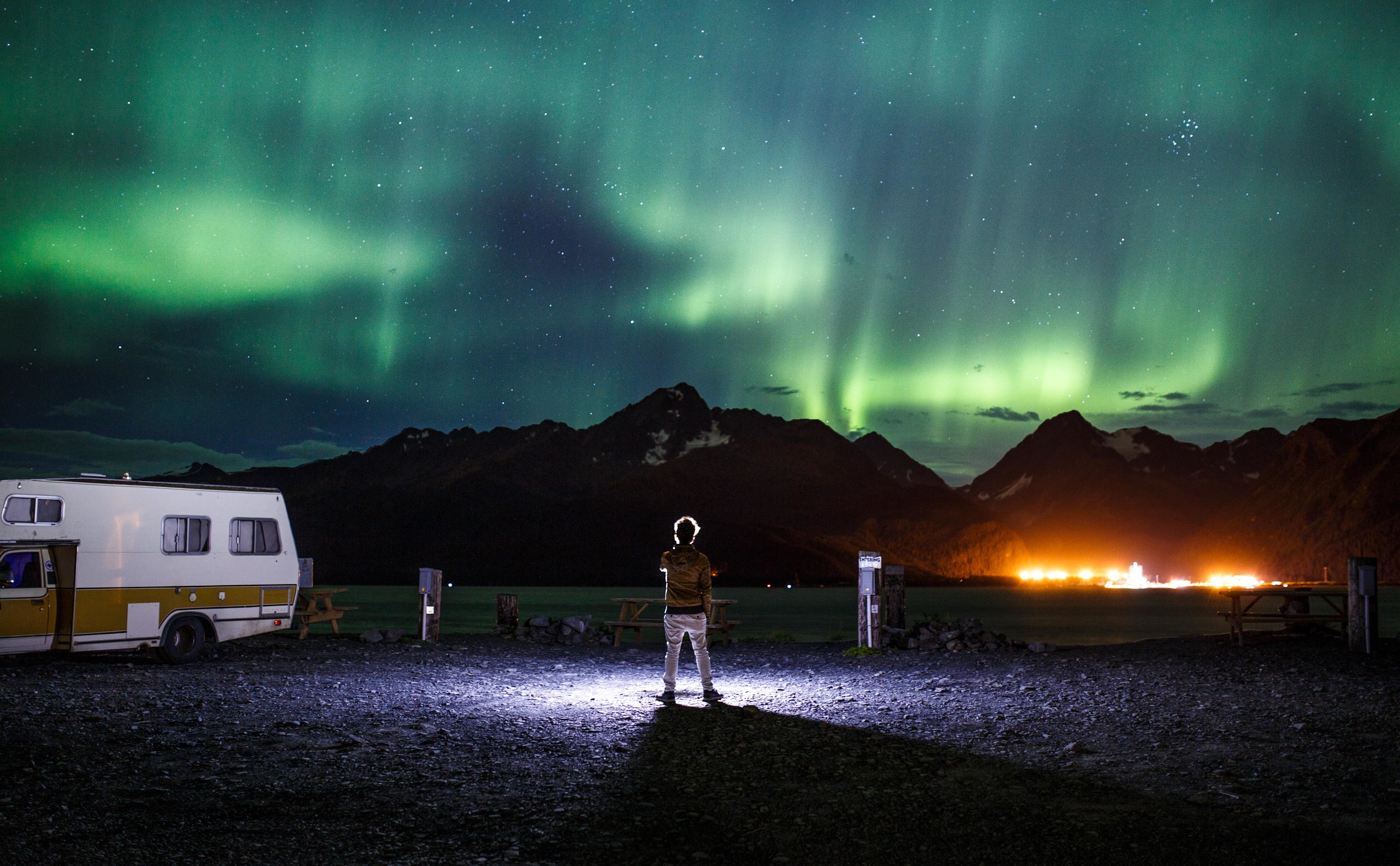 Northern Lights in Seward Alaska