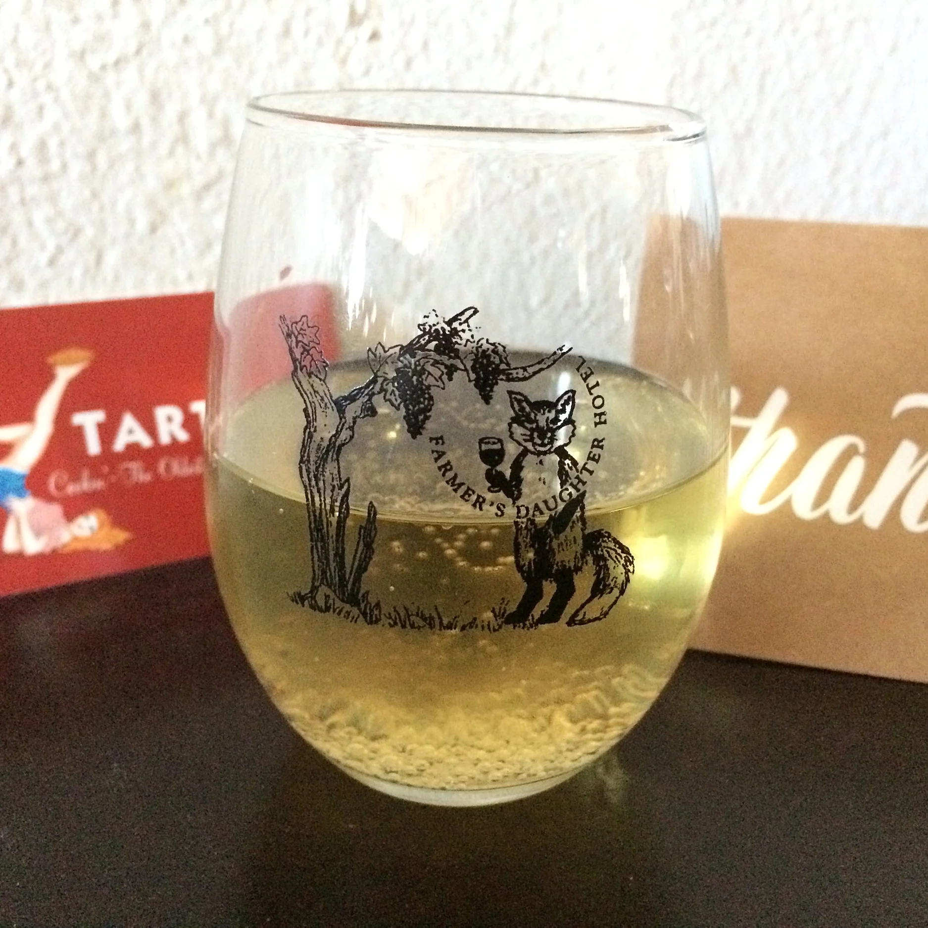 Fox with Wine & Grapes