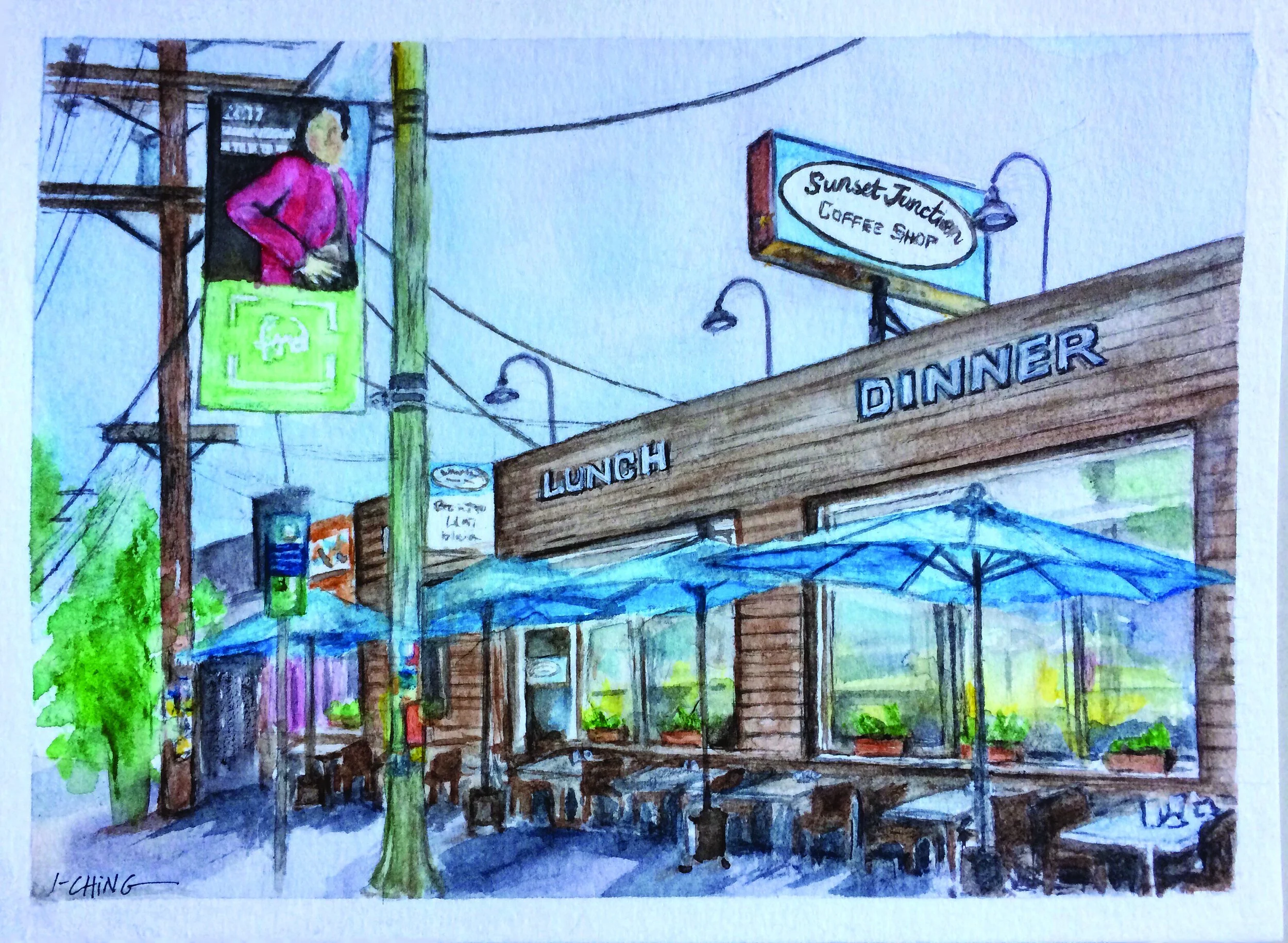 Sunset Junction Coffee Shop