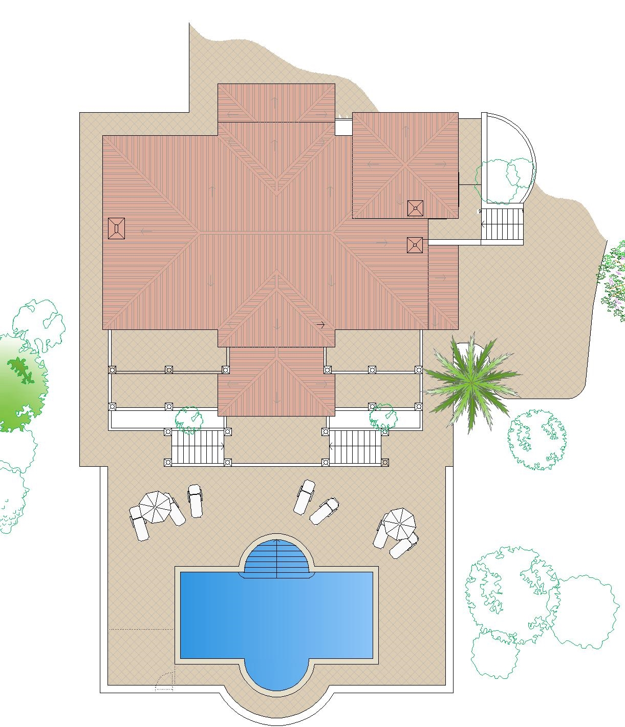 Roof plan