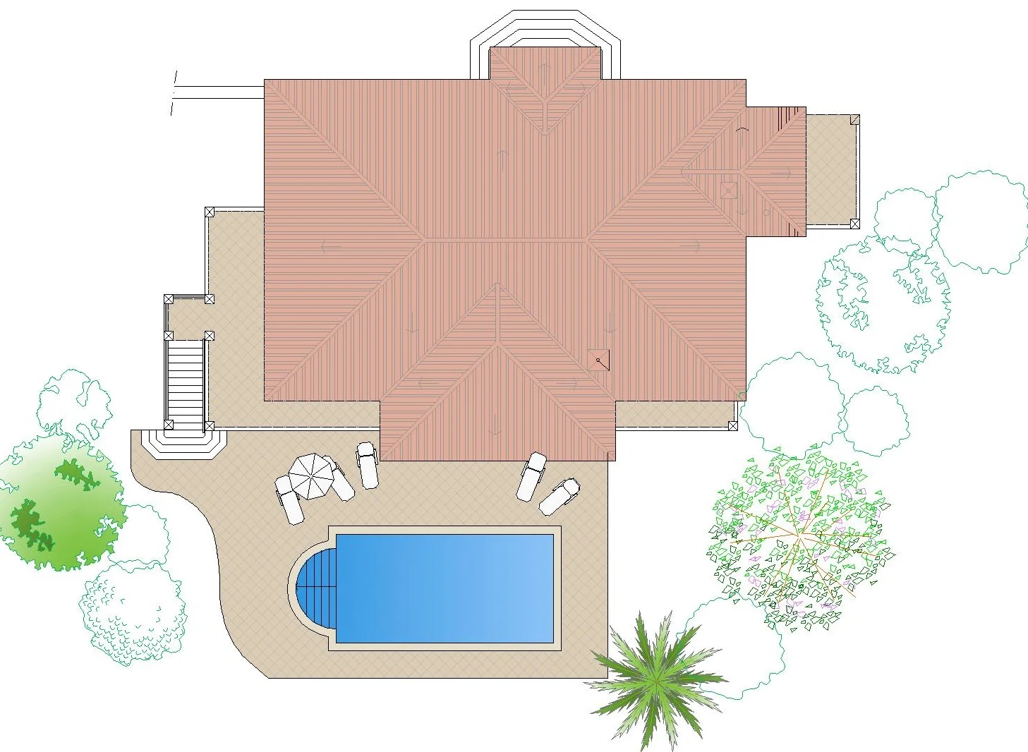 Roof plan