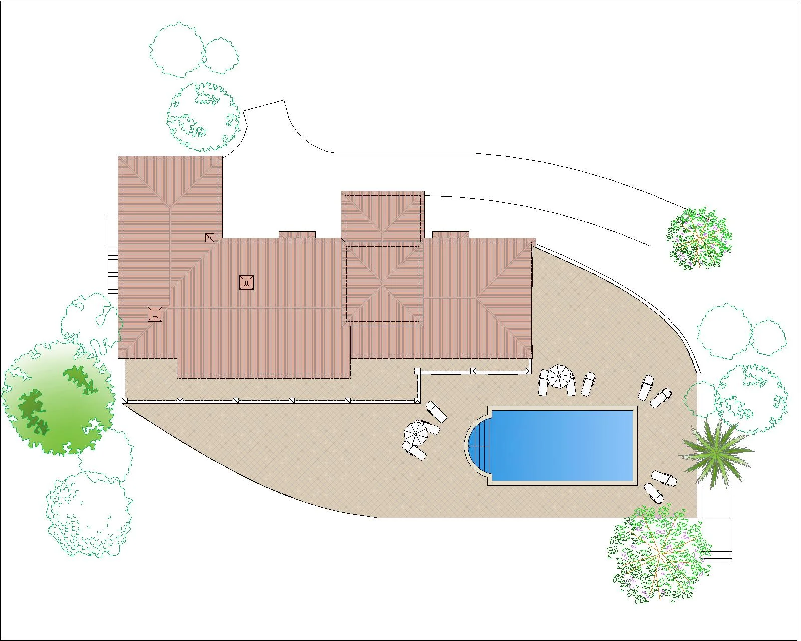 Roof plan