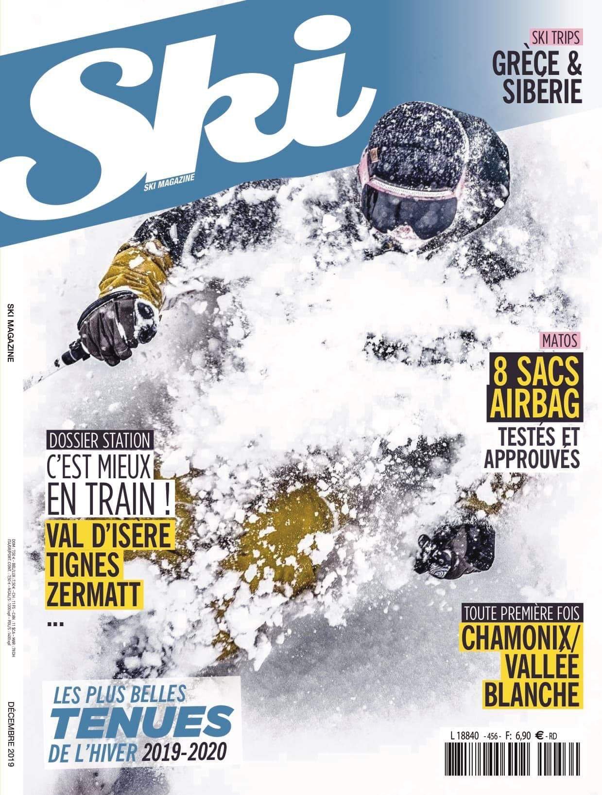 Ski Magazine France (Dec. 2019 cover)