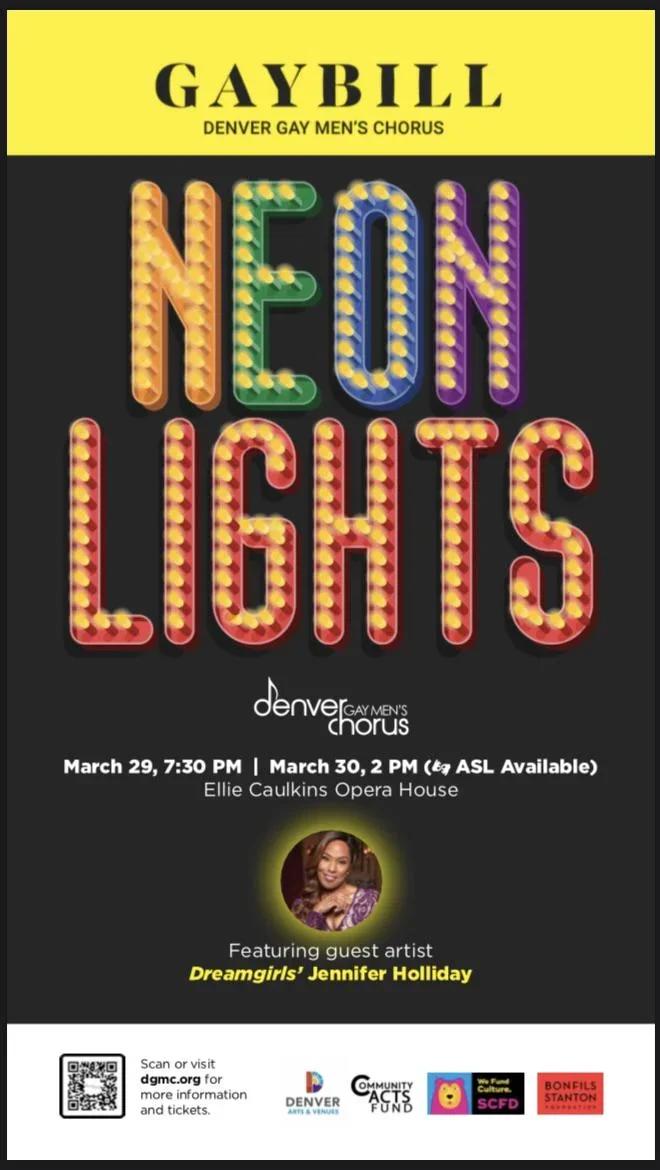Arranging for Jennifer Holliday and the Denver Gay Men's Chorus