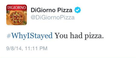 DiGiorno jumped on the wrong bandwagon about domestic violence.