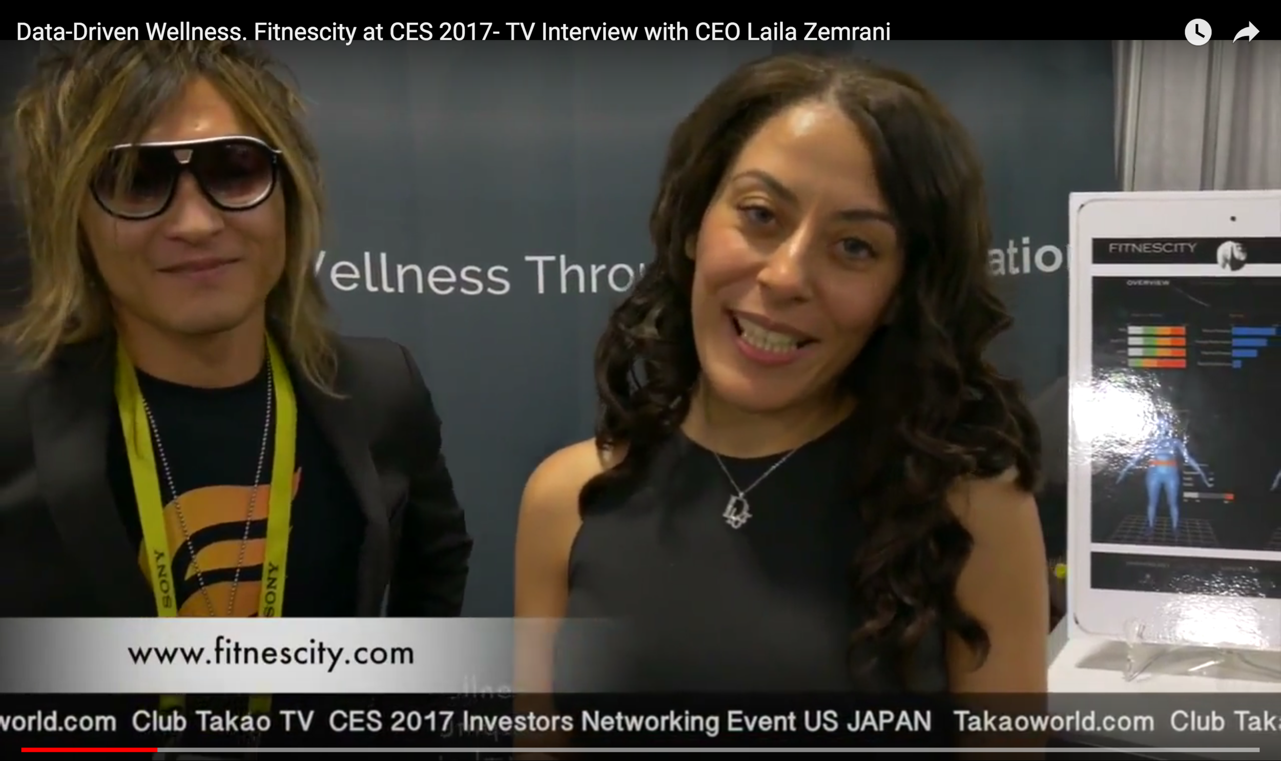 Fitnescity at CES 2017: TV Interview