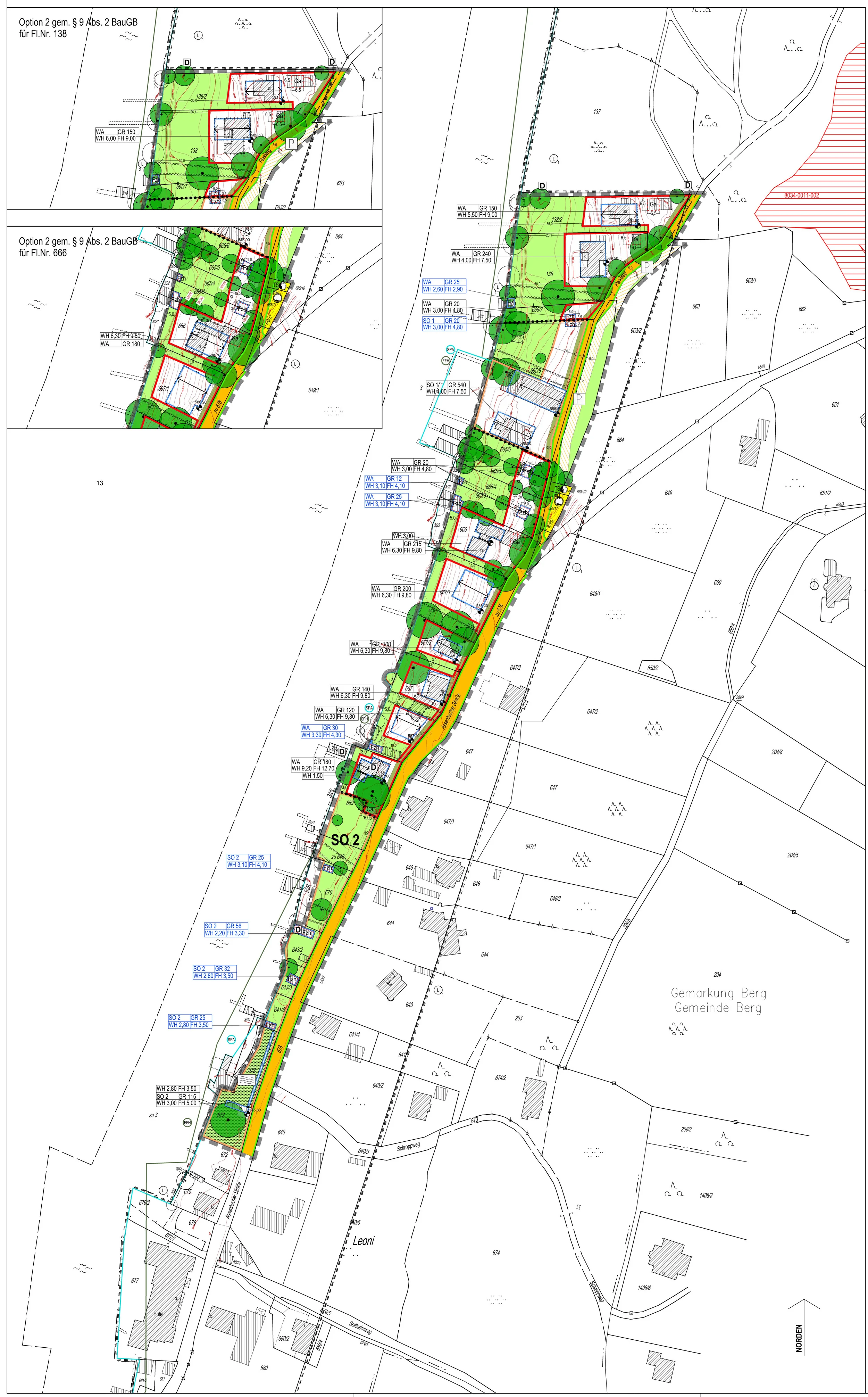 Bebauungsplan Nr. 91 - Leoni