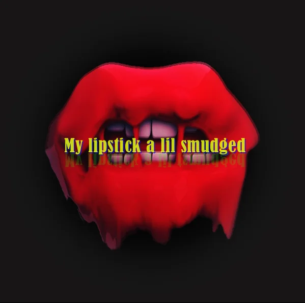 "My vision is blurry My lipstick a lil smudged My smile kind of awkward My language too vulgar But my eyes say otherwise They say look at me I'm perfectly flawed." Poetry by me @slimesunday