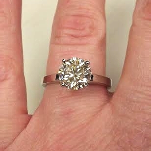 3 Carat Cathedral Solitaire