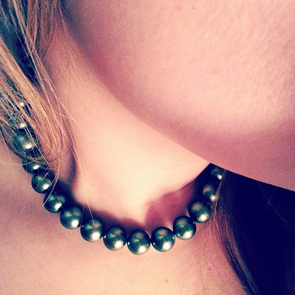 12mm Tahitian Pearl Necklace