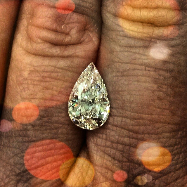 Loose Pear Shape Diamond