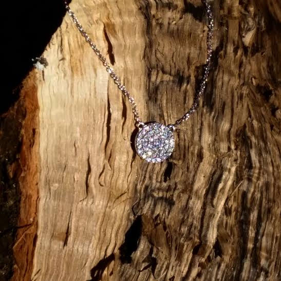Cluster Diamond Necklace