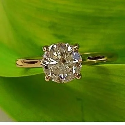 Yellow Gold Diamond Solitaire