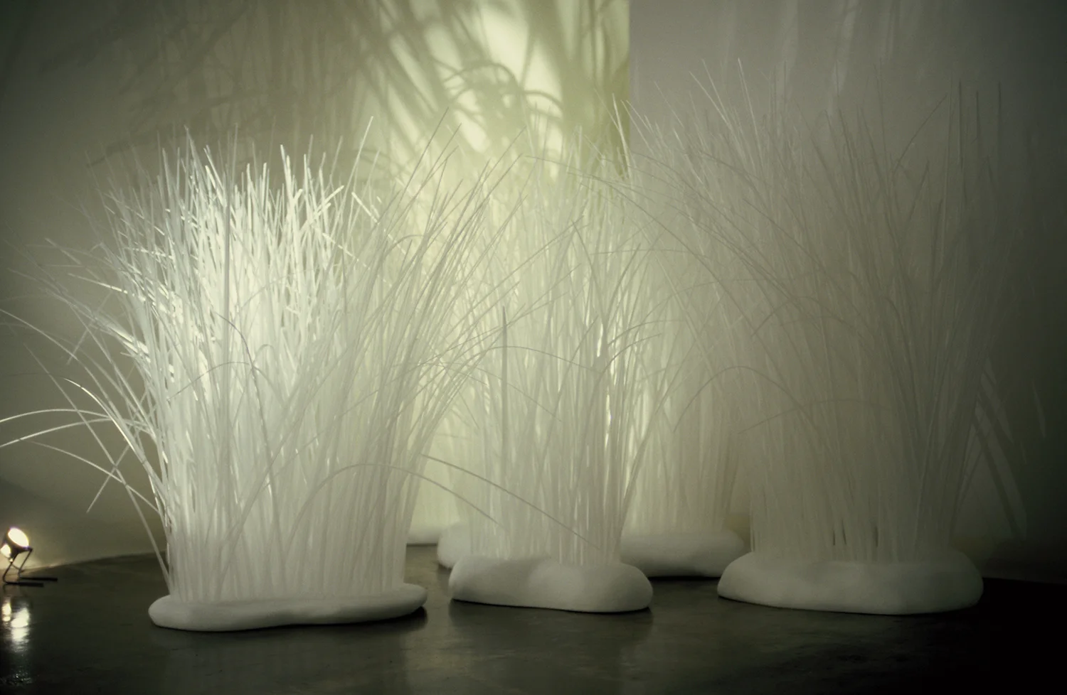 Gone... 2003 Polypropylene, polystyrene, sound, light Dimensions Variable 