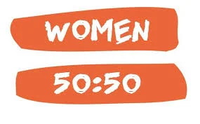 Women 50:50 is the Scottish camapign for gender balance in Scottish Politics. The campaign was officially launched by Kezia Dugdale (Lothians MSP for Scottish Labour) and Alison Johnstone (Lothians MSP for the Scottish Green Party) in September 2014 and has been founded by life long feminist campaigners.