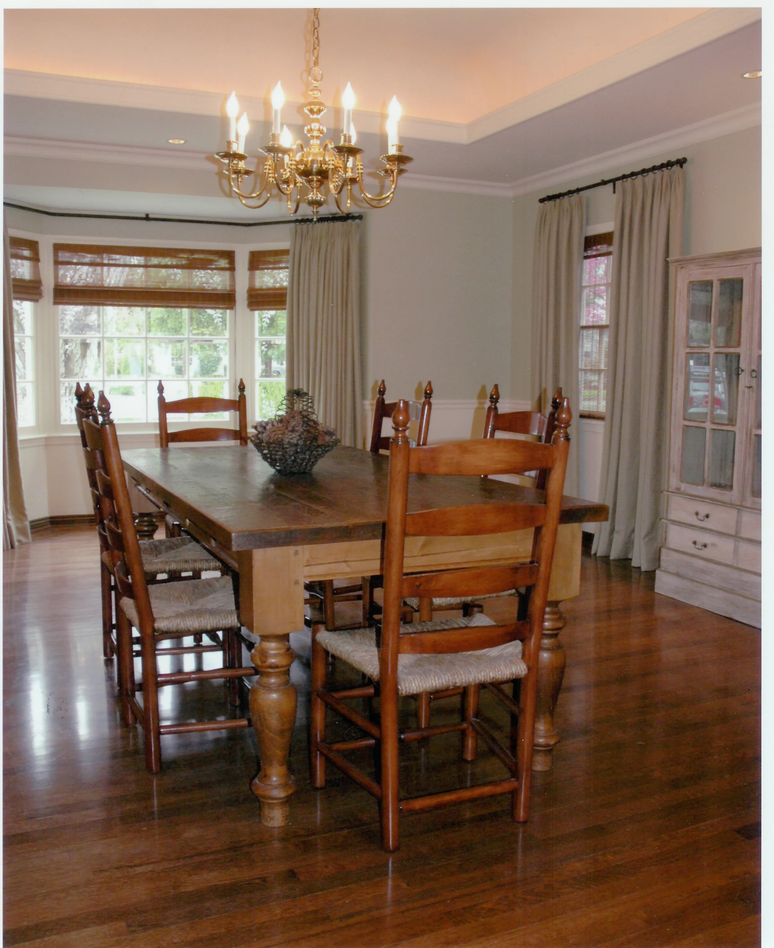 Gail Goldberg Dining Room Drapes
