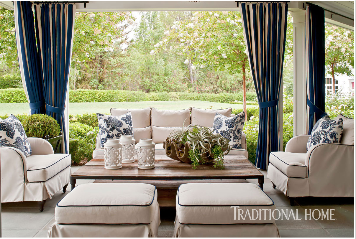 Catherine Miller as seen in Traditional Home