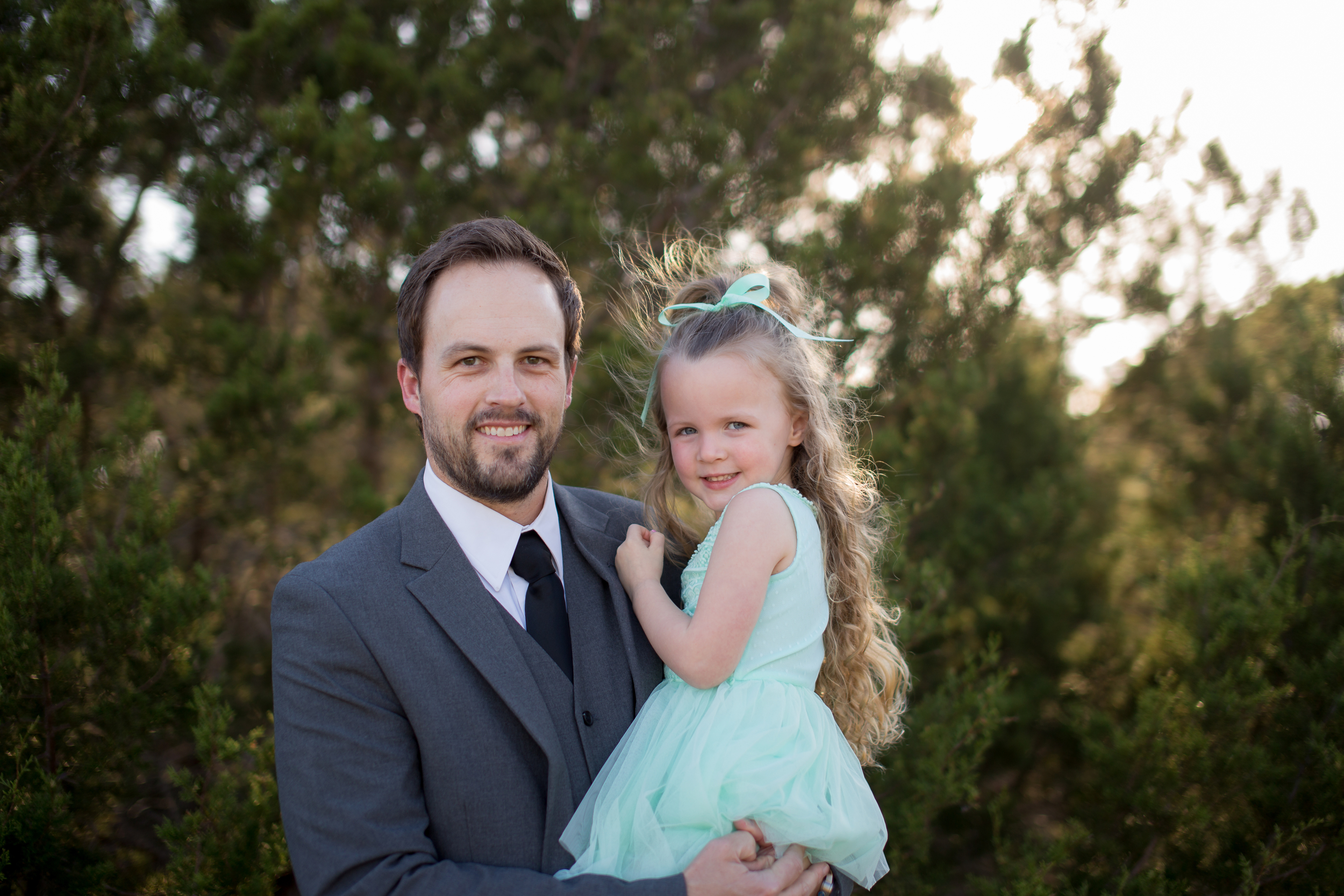 Another pic of Liv and I before the Daddy Daughter Dance at our church. She danced circles around me... literally
