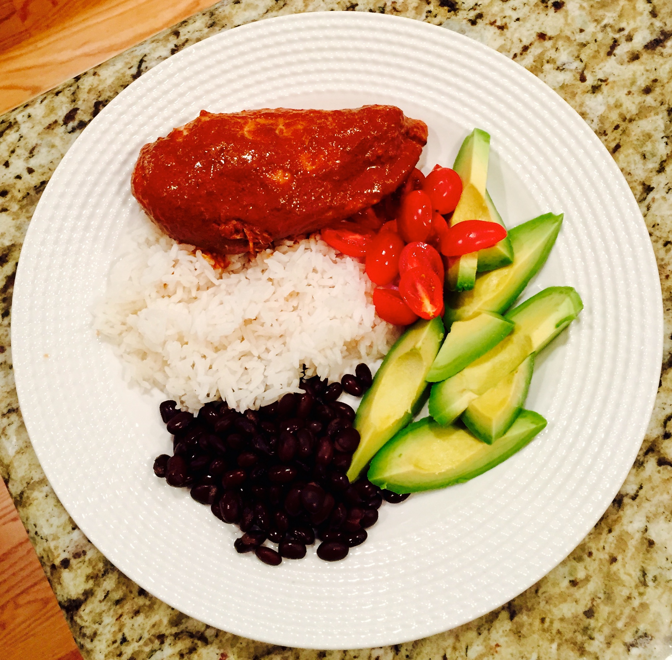 A few hours in the slow cooker and voila! A healthy dinner!