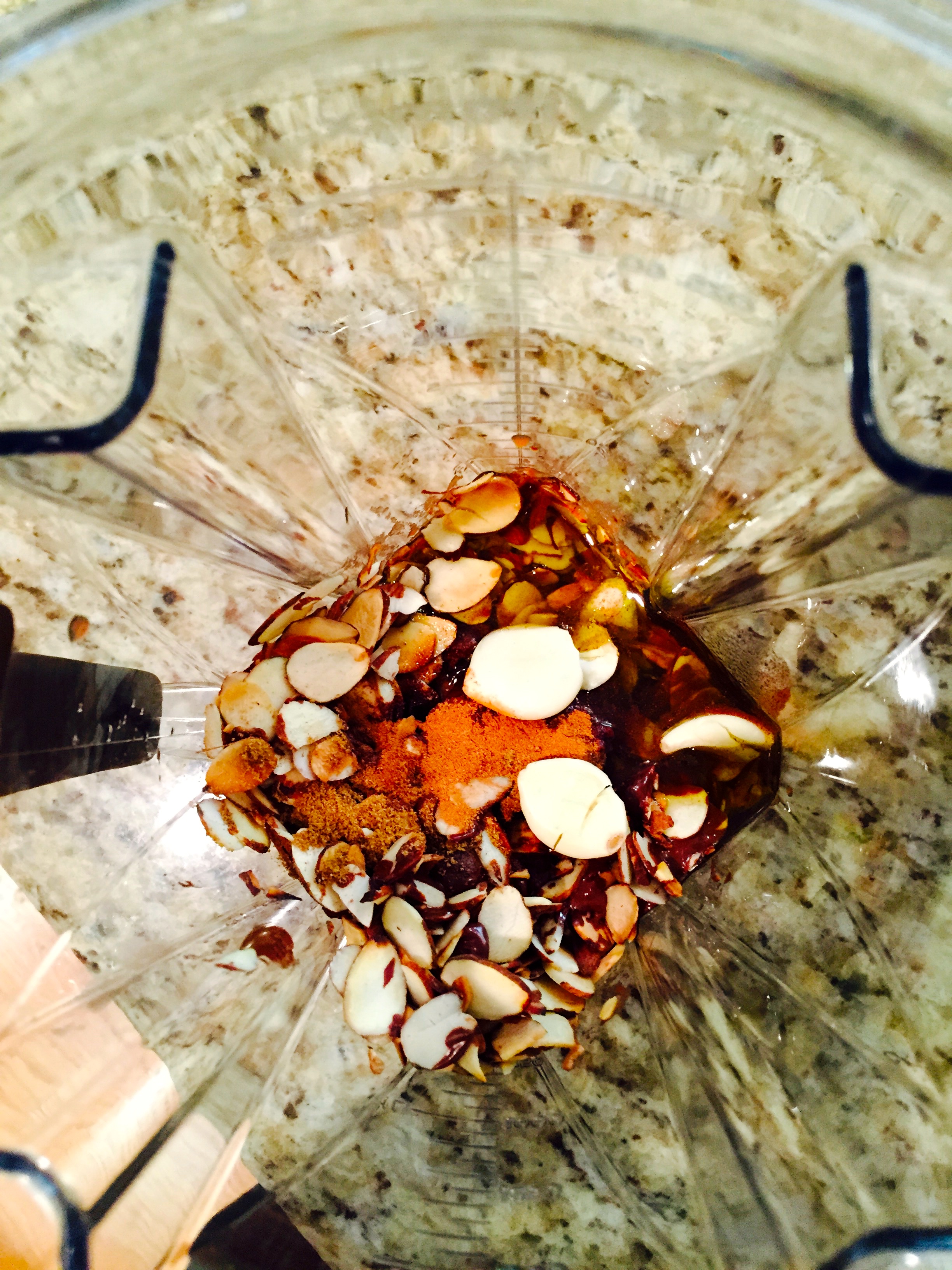Step 2: Blend the remaining ingredients for some savory and slightly sweet goodness.