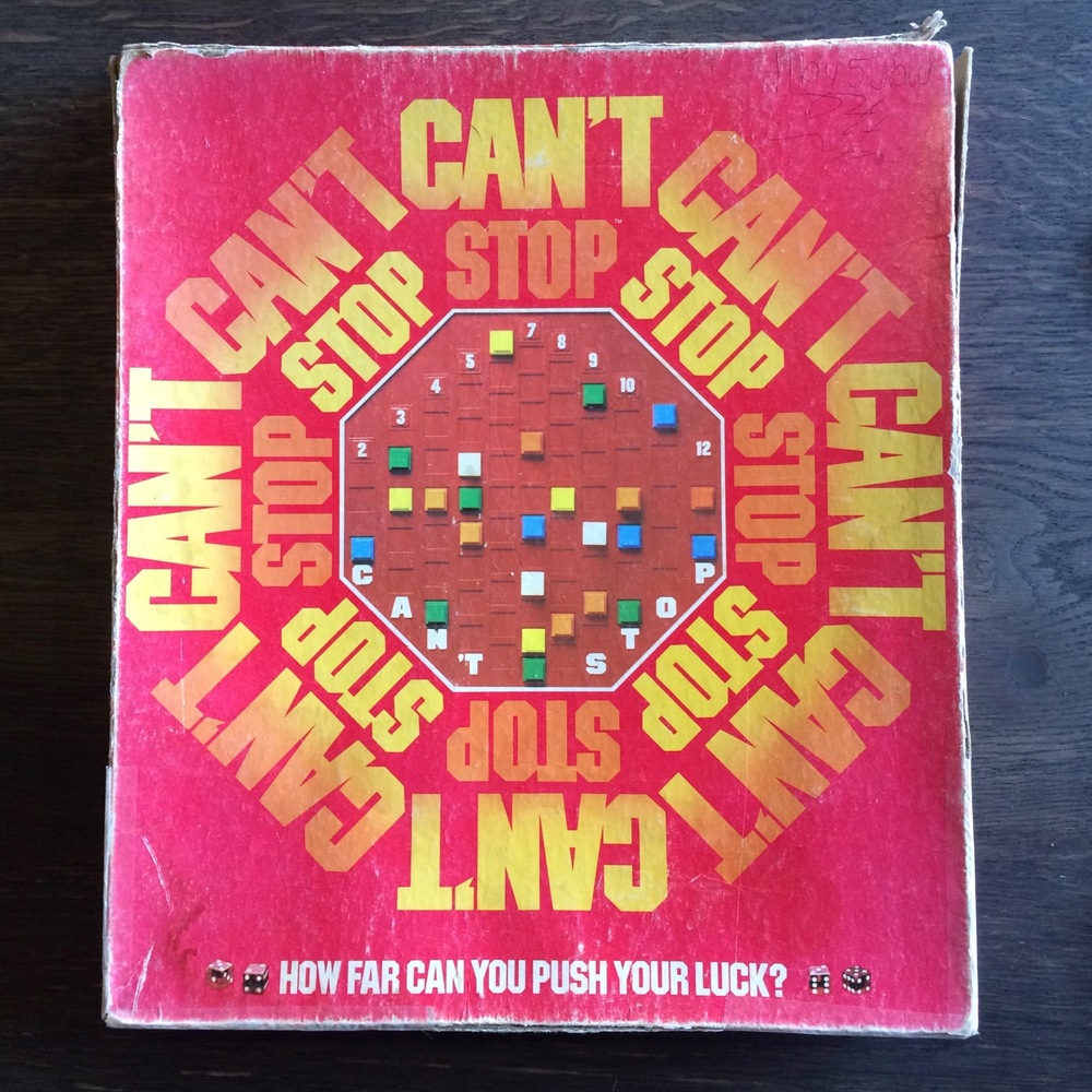 My well-loved vintage copy of Can't Stop