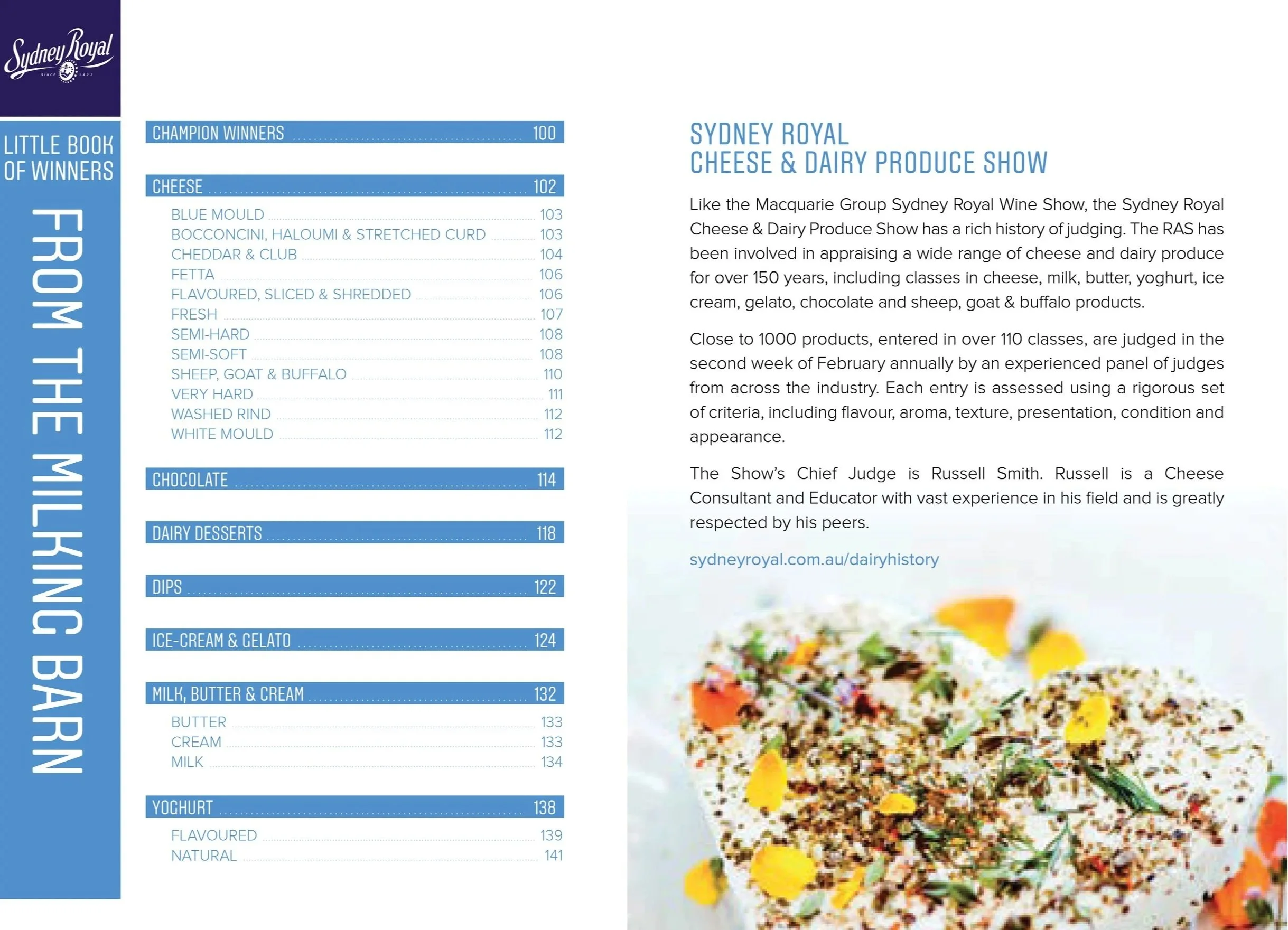 SYDNEY ROYAL WINE, DAIRY &amp; FINE FOOD SHOWS