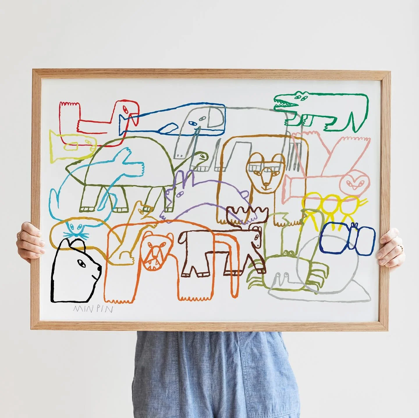 All together now! The All Together art print in size big :-)
Link to webshop in bio 
.
.
.
#illustration #artprint #design #poster #nursery #animals #painting