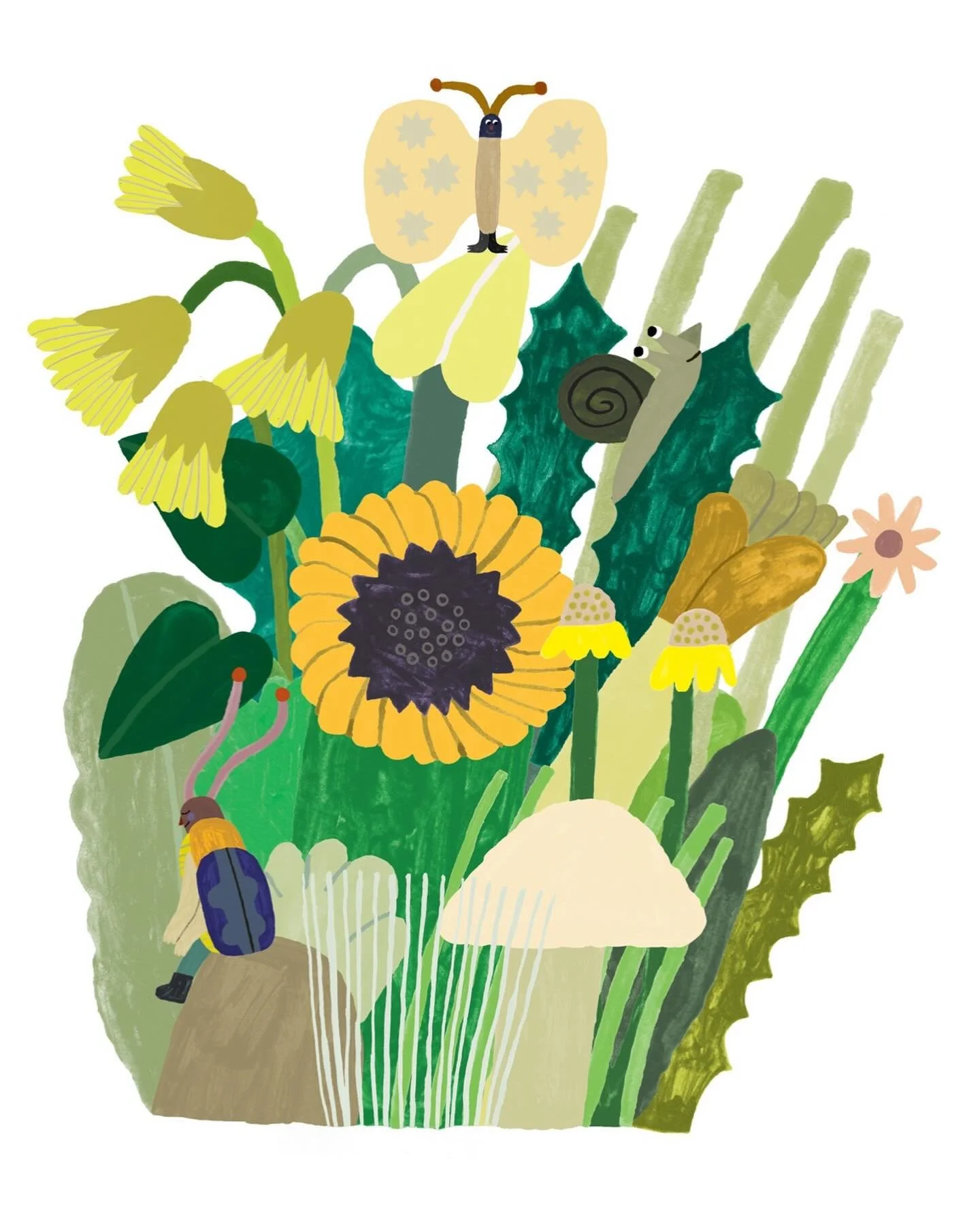 More fun with grass! 🌾
.
.
.
#illustration #illustrator #design #painting #grass
