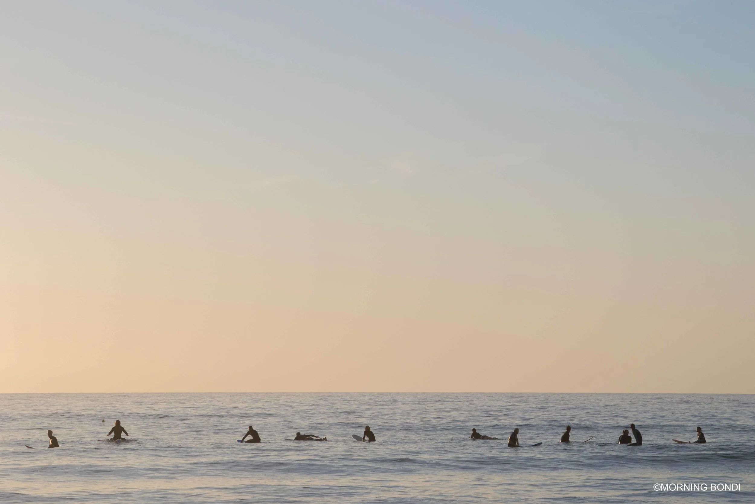 Sunrise surf at its best