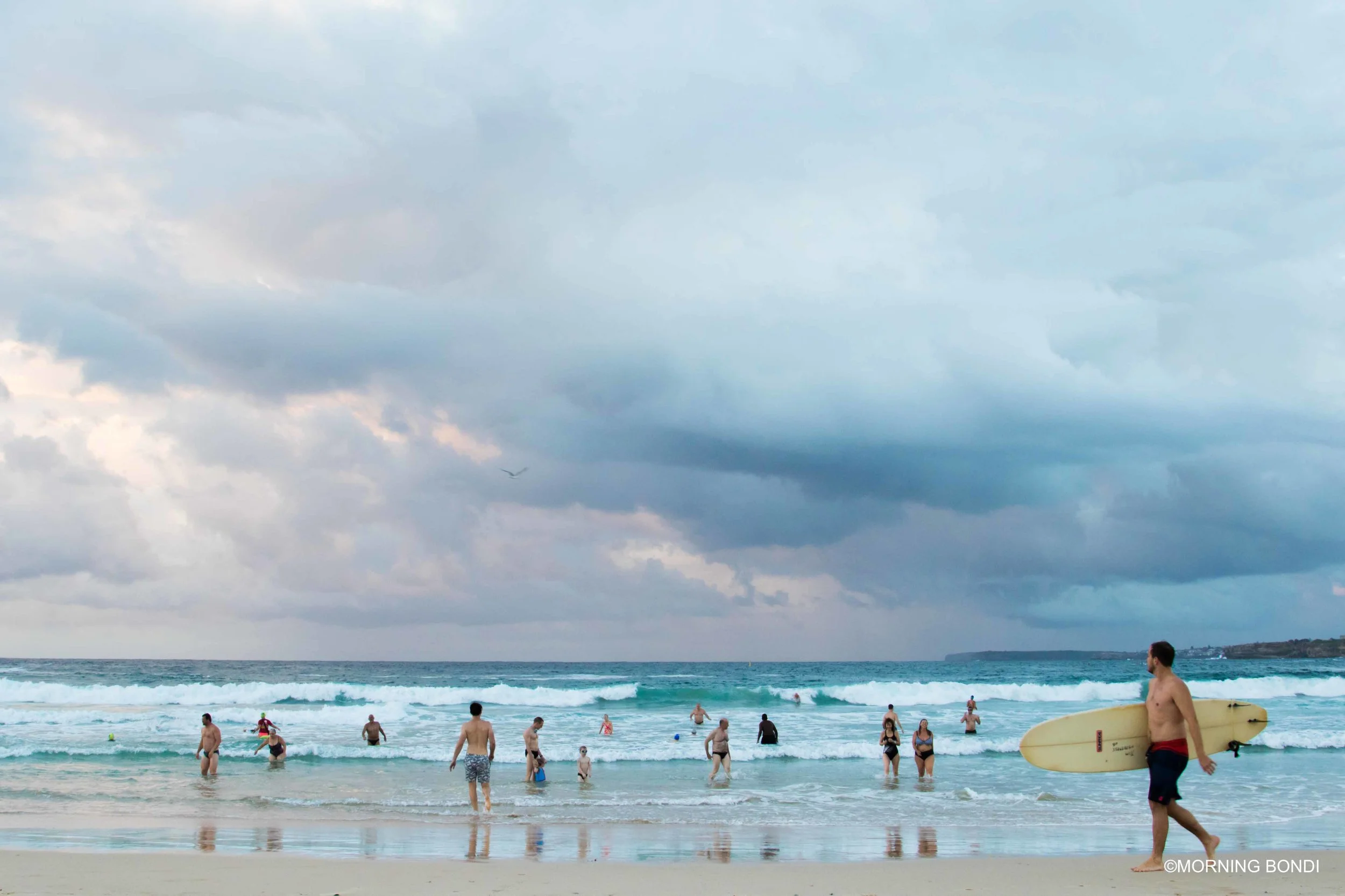 Valentine's Day down in Bondi