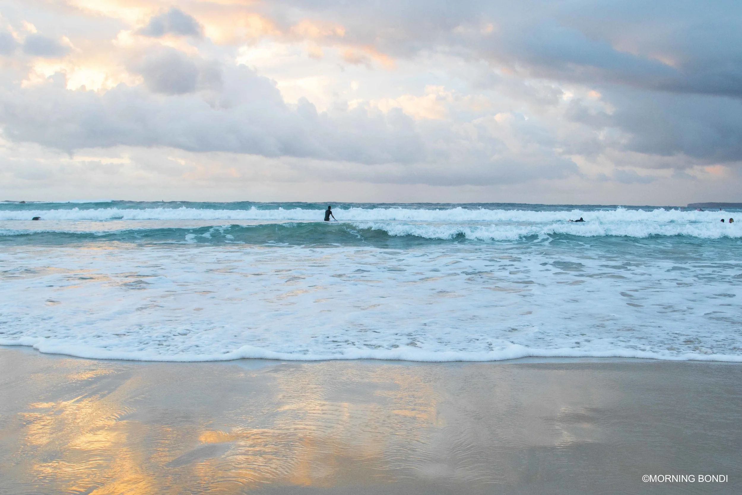 Stunning reflection on the sand