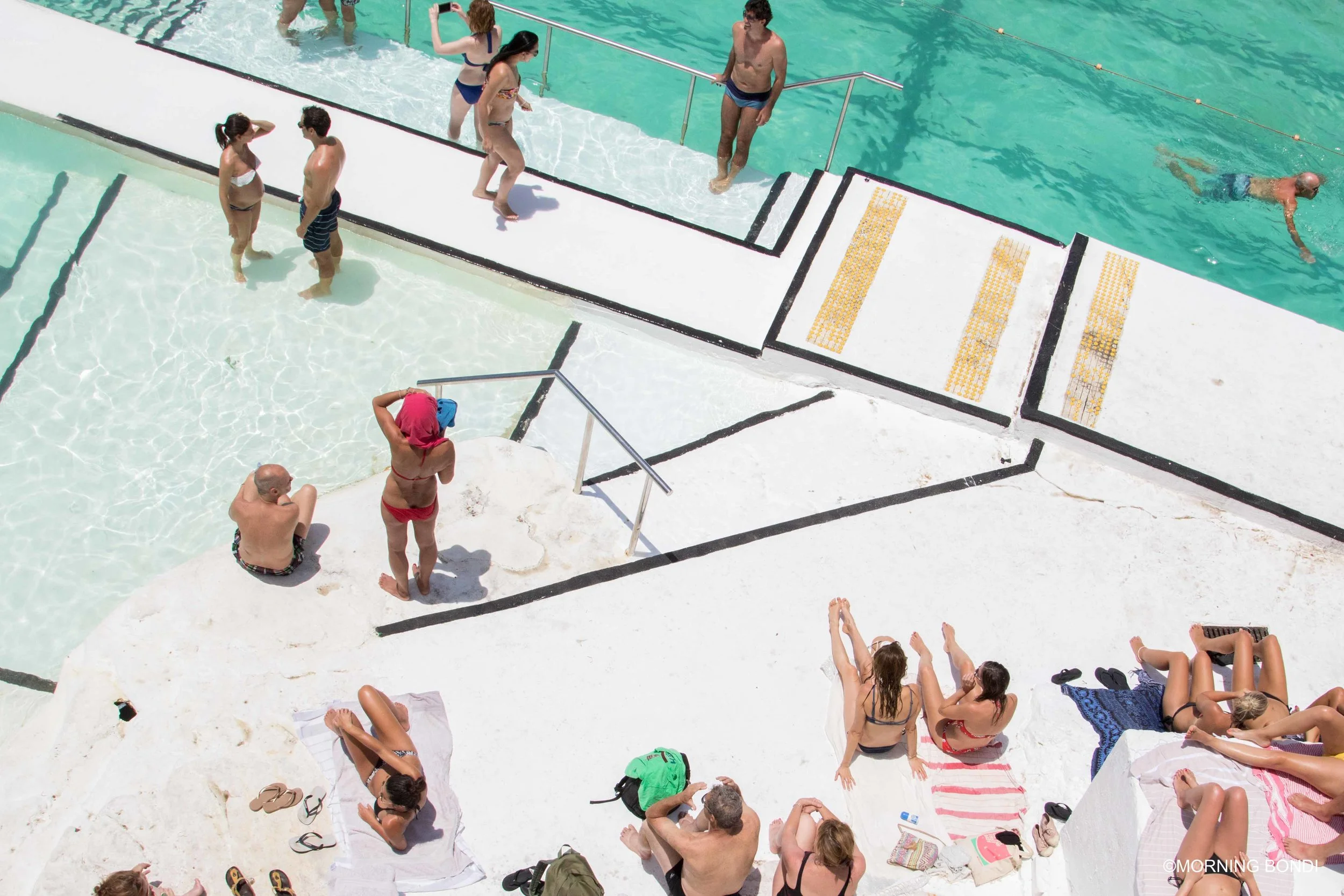 Pool scene