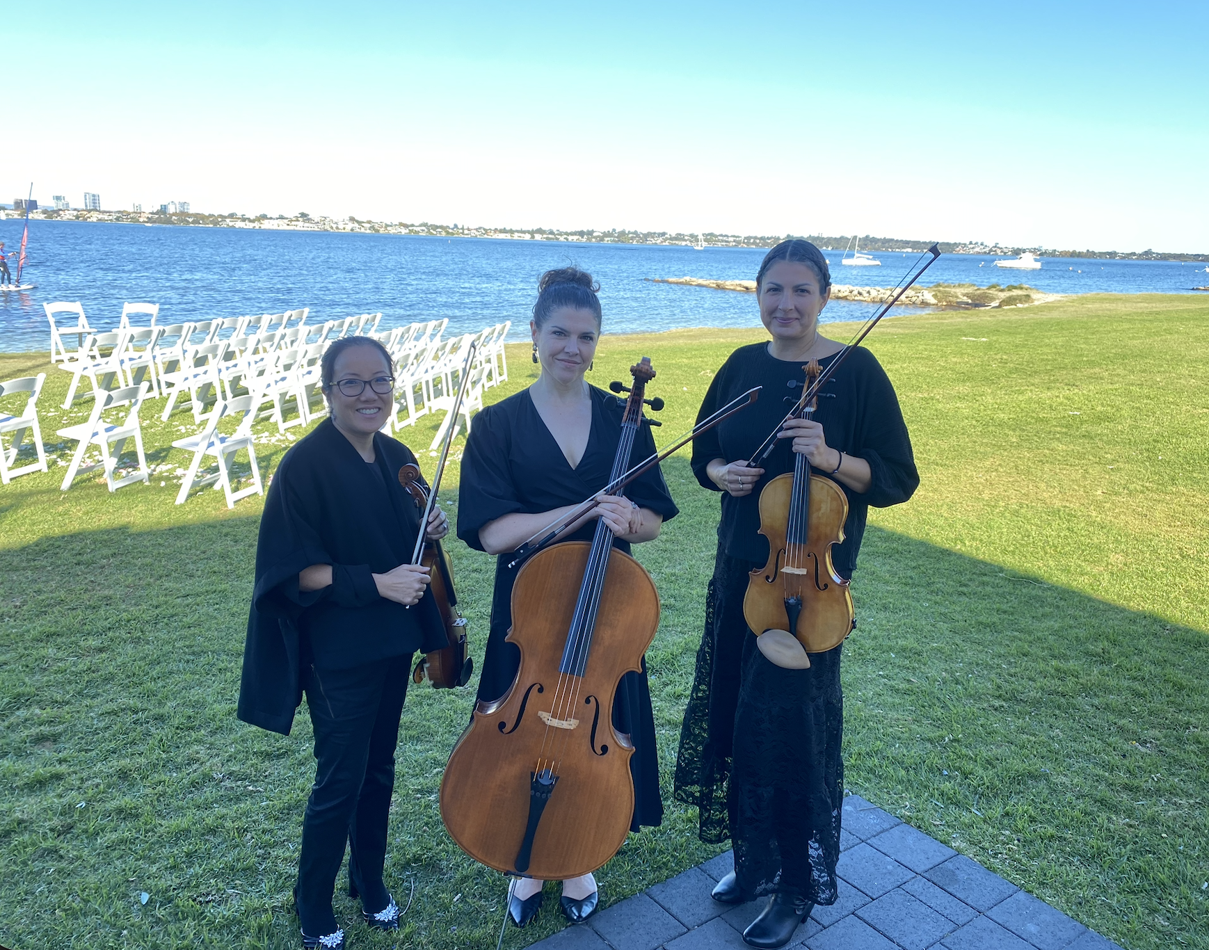 string quartet wedding high tea perth