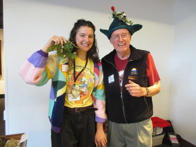 The Lichen Cult as community science edcuation outreach at the South Vancouver Island Mycological Society Annual Mushroom Show, 2024.