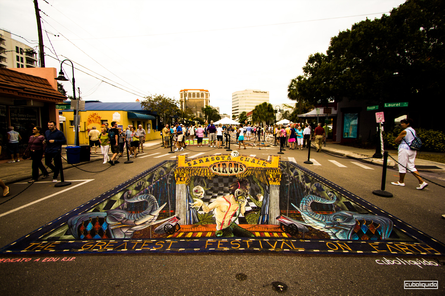 Sarasota Chalk Festival 2012