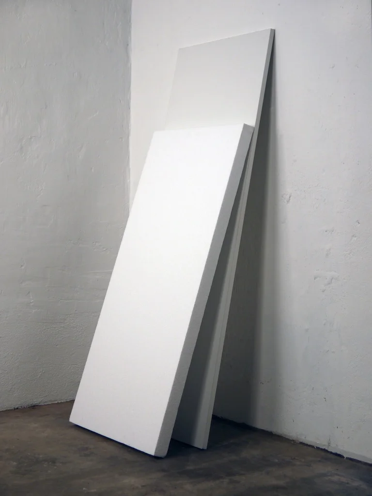 Day & Night , 2012 Styrofoam, laminated chipboard 150 x 60 x 50 cm