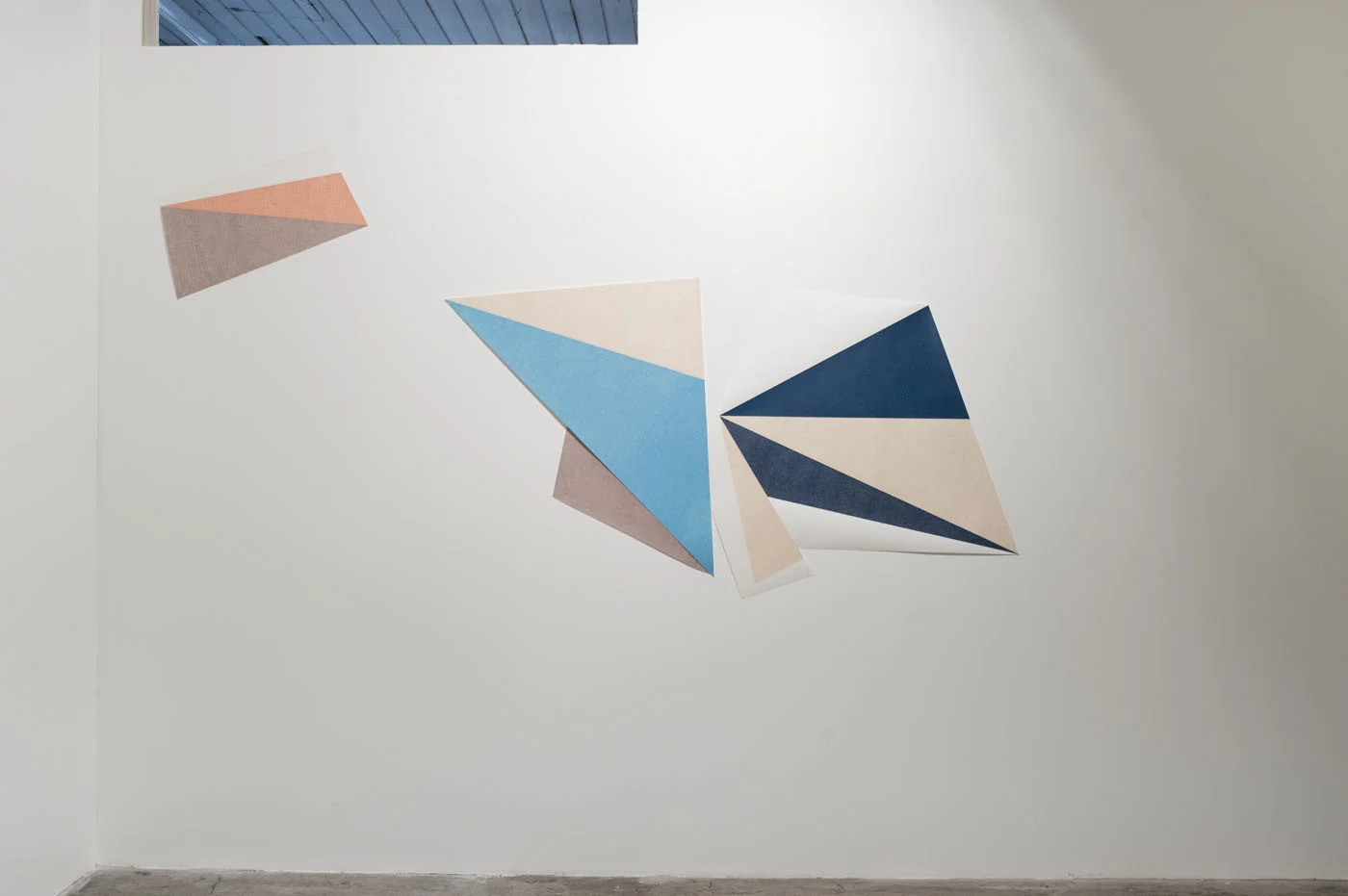 Light Breaking I Color pencil on paper Various dimensions As shown: 165 x 310 cm