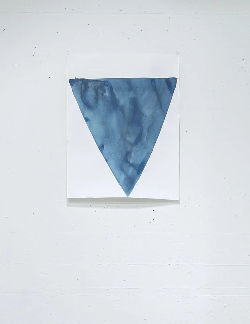 Blue Mountain , 2015 Water color on paper 60cm x 50cm