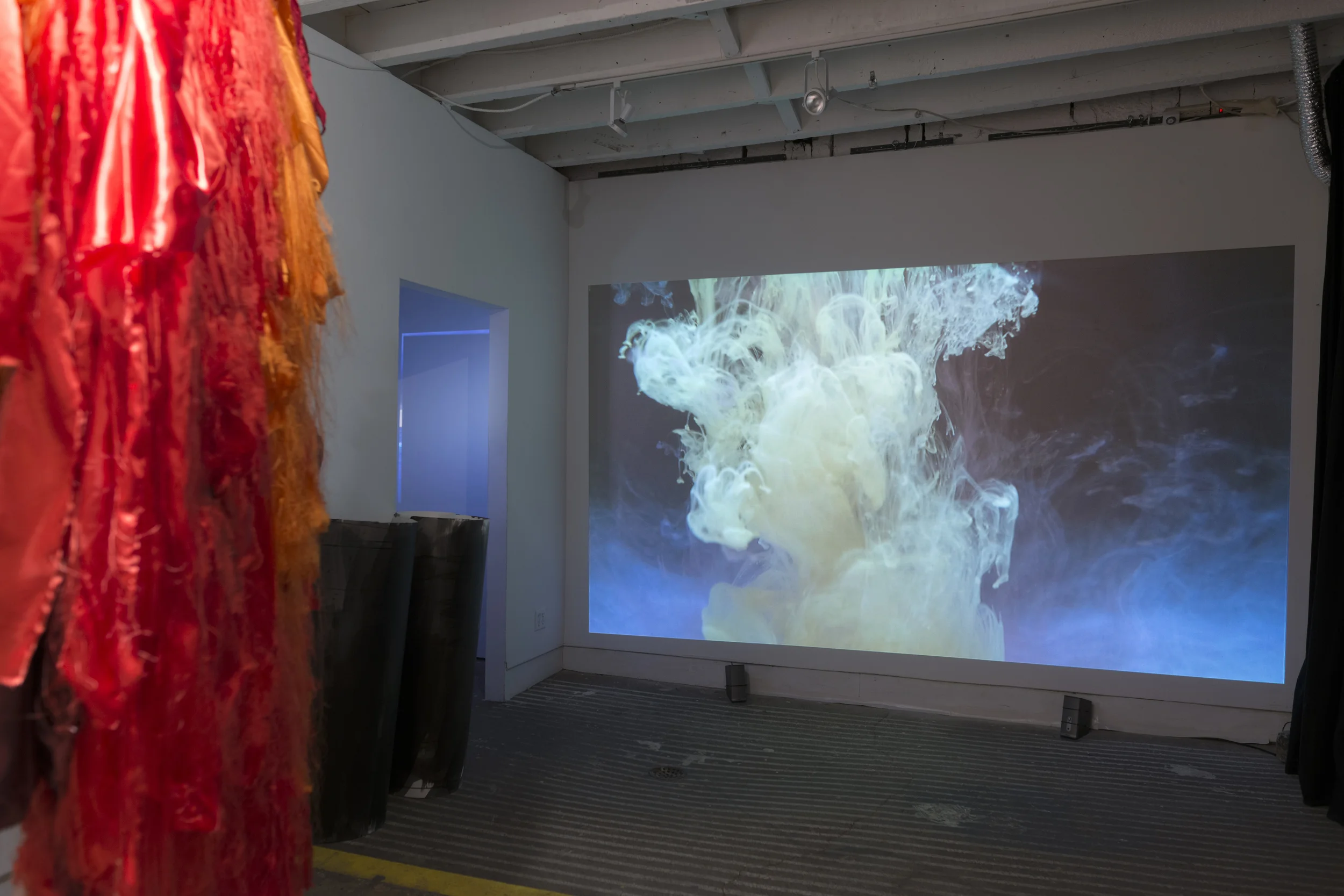  Installation view, Elin Melberg, Margrethe Aanestad, Per Christian Brown 