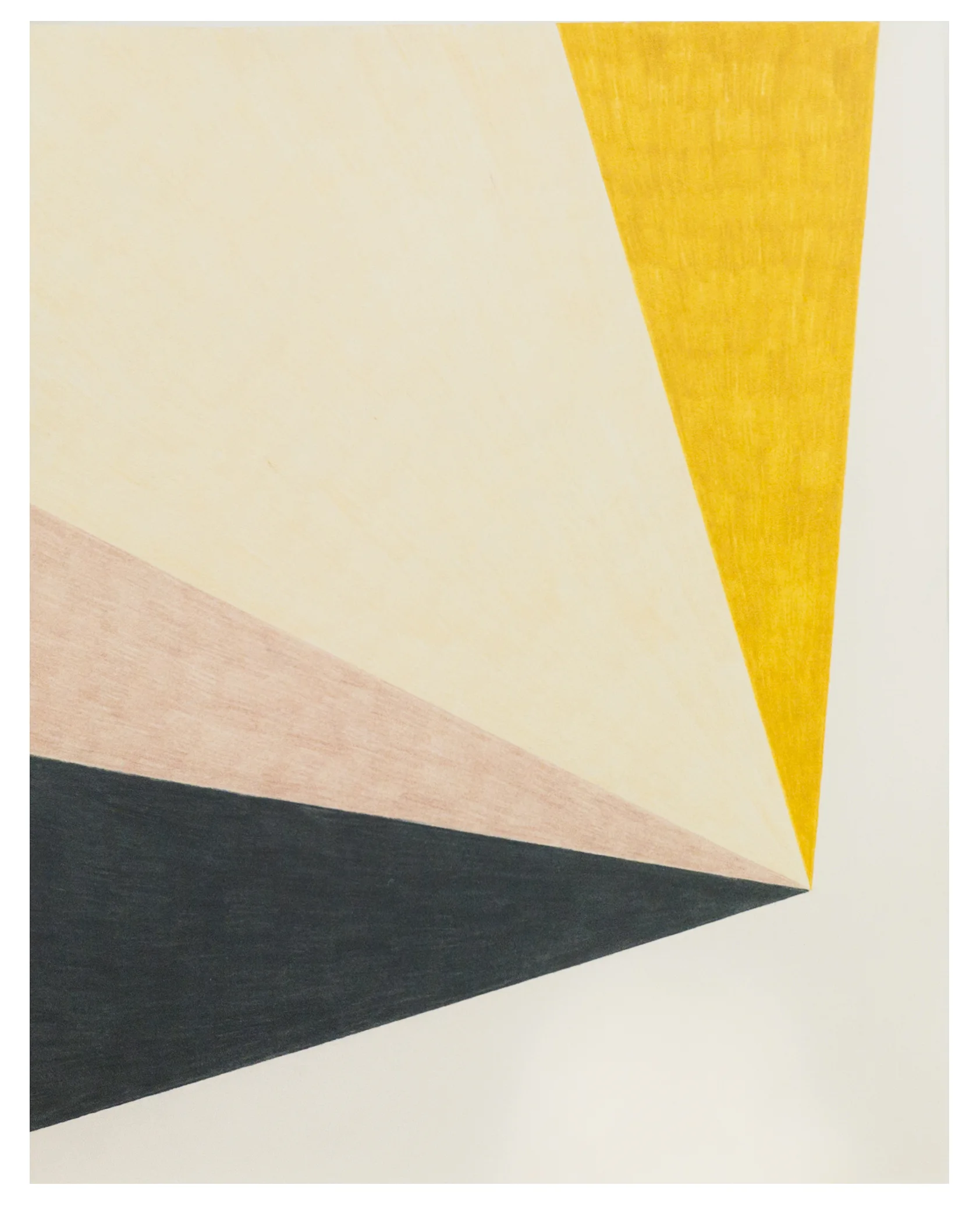 Light Breaking Color pencil on paper 29,7 x 21 cm