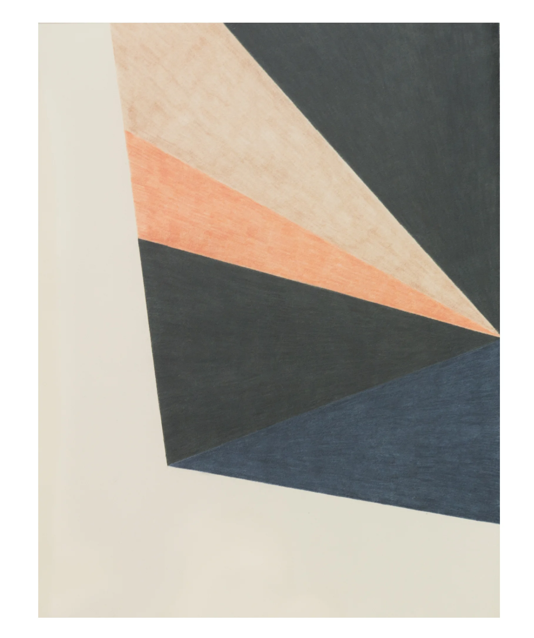 Light Breaking Color pencil on paper 29,7 x 21 cm