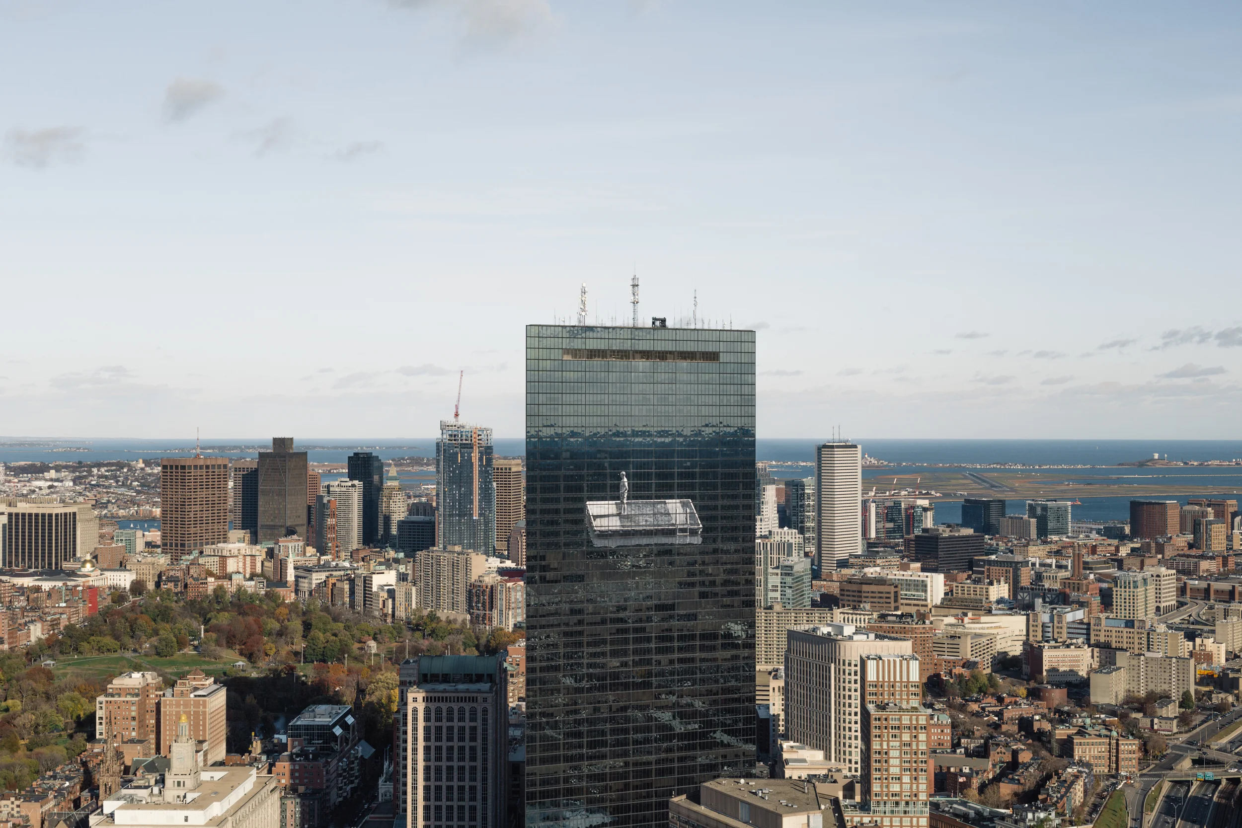 Hannah from Amtrak Downeaster recommended that we check out the Prudential Center Skywalk Observatory, something we had not yet been to (!!!). The view is amazing. 