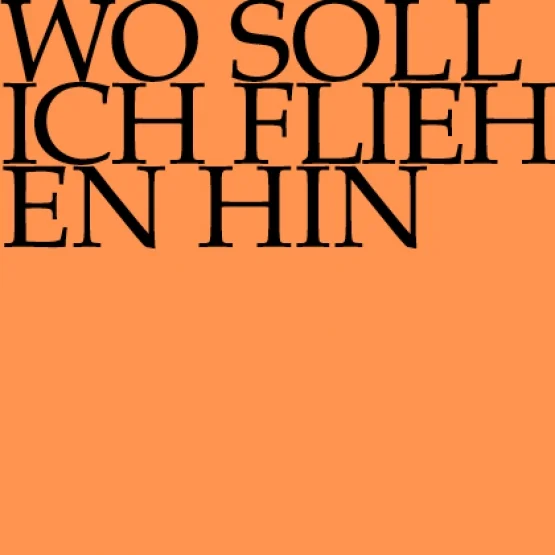 Bach: BWV 5 Wo soll ich fliehen hin