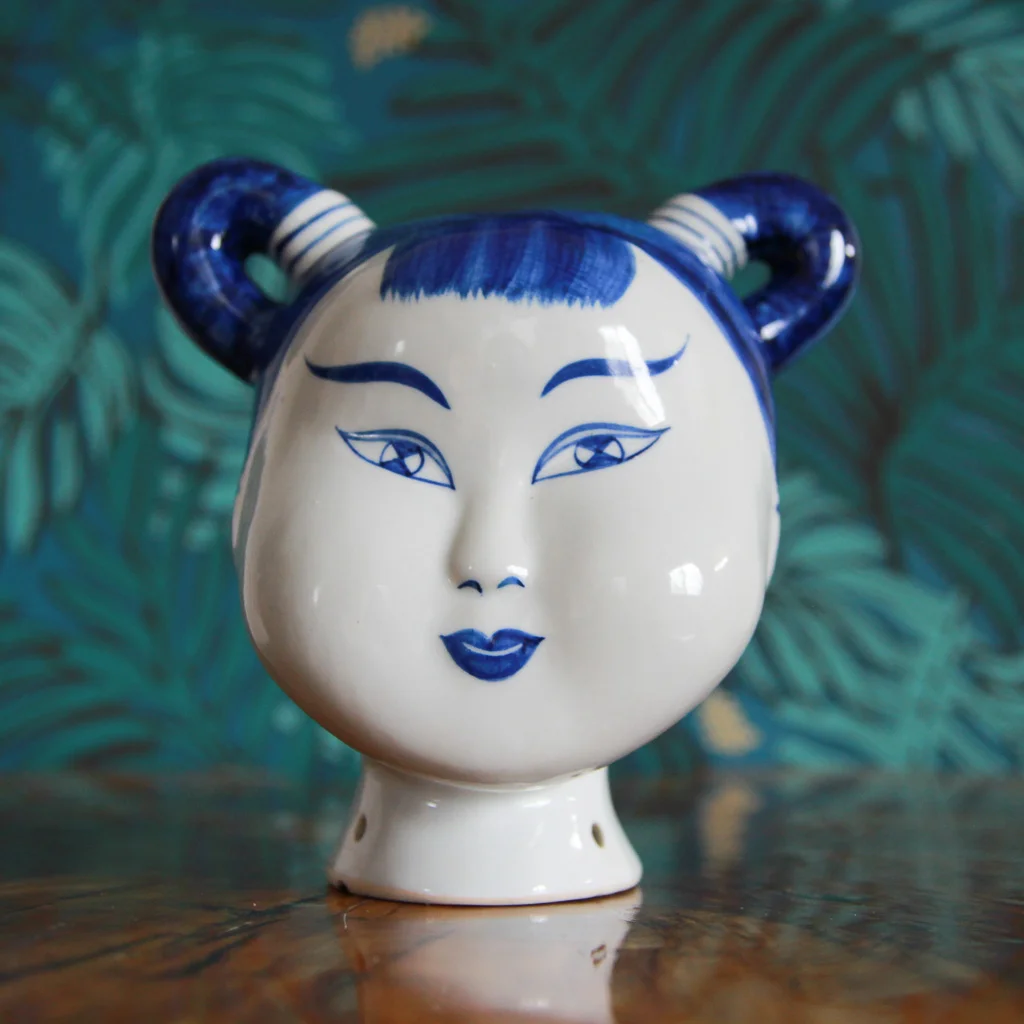 antique japanese doll head porcelain blue delft left coast revivals 1.jpg