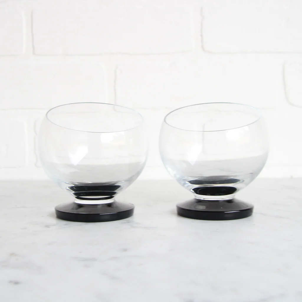 mid century tilted glass barware set left coast revivals 2.jpg